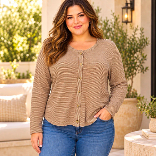 Women 2xl brown white - a.n.a,