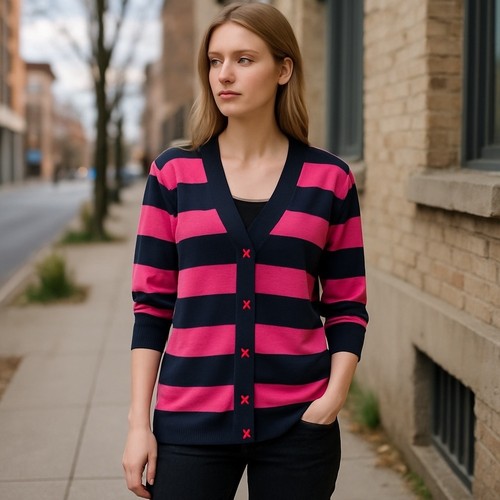 Rondina women striped pink - women's,