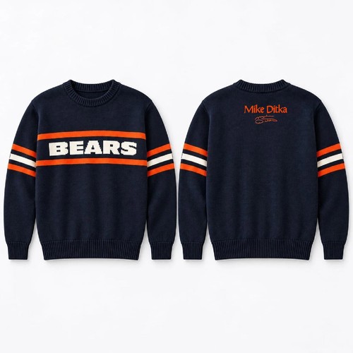 New rip mike ditka bears - new,