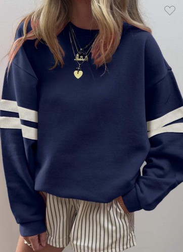 Varsity stripe sweatshirt - stripe,
